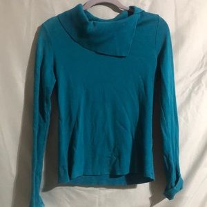 Rafaella size M long sleeve blue